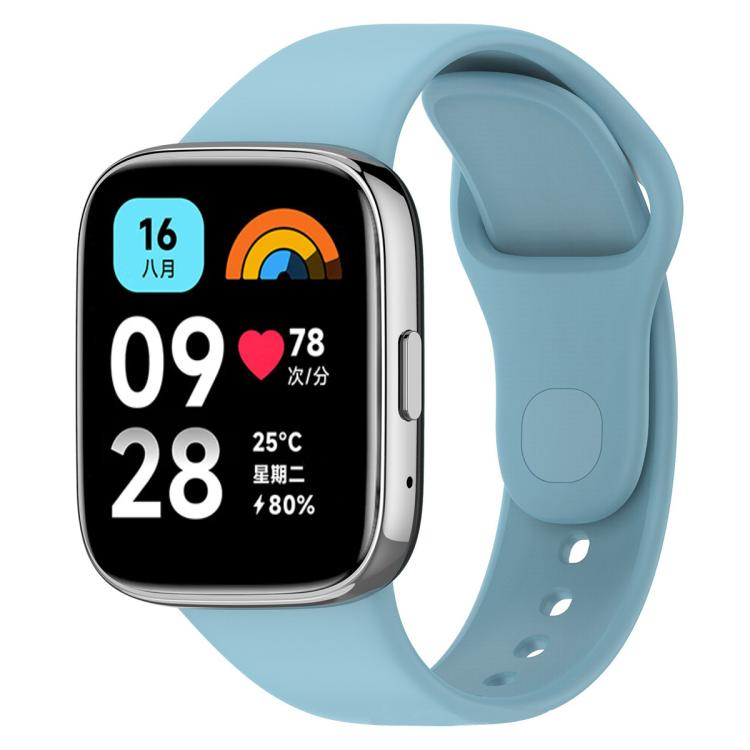 xDfind Solid Color Silicone Watch Band, For Redmi Watch 3 Active / Watch 3 Lite