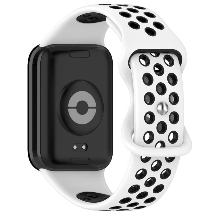 xDfind Dual Color Butterfly Buckle Silicone Watch Band