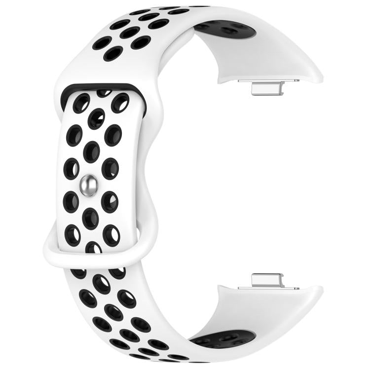 xDfind Dual Color Butterfly Buckle Silicone Watch Band