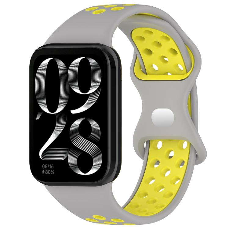 xDfind Dual Color Butterfly Buckle Silicone Watch Band