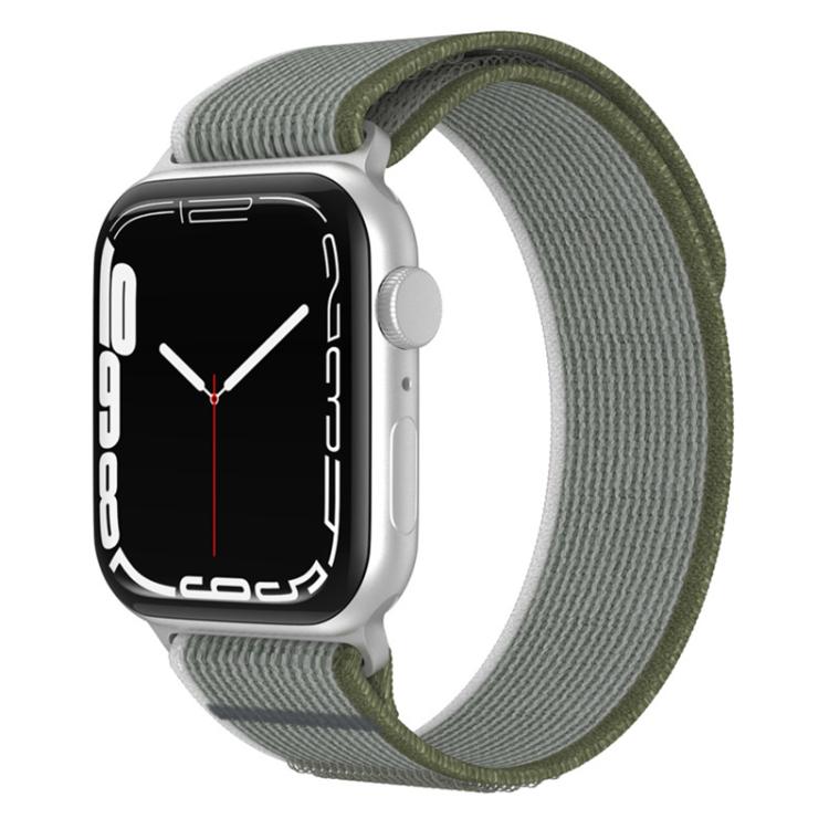 xDfind Dual-Section Loop Nylon Watch Band, For Apple Watch 46mm / 49mm / 45mm / 44mm