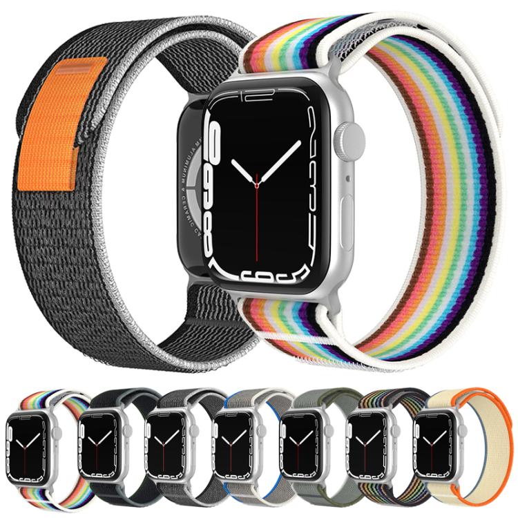 xDfind Dual-Section Loop Nylon Watch Band, For Apple Watch 46mm / 49mm / 45mm / 44mm