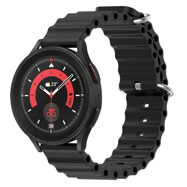 xDfind Ocean Style Silicone Solid Color Watch Band, 20mm