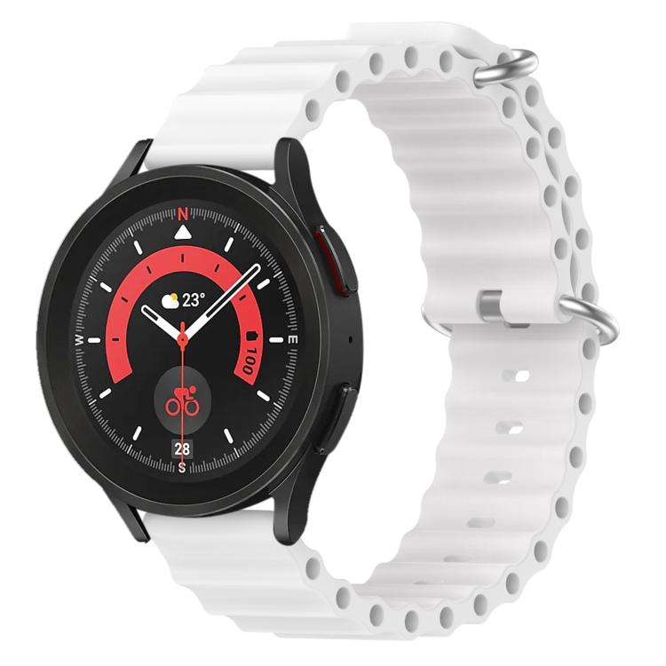 xDfind Ocean Style Silicone Solid Color Watch Band, 22mm