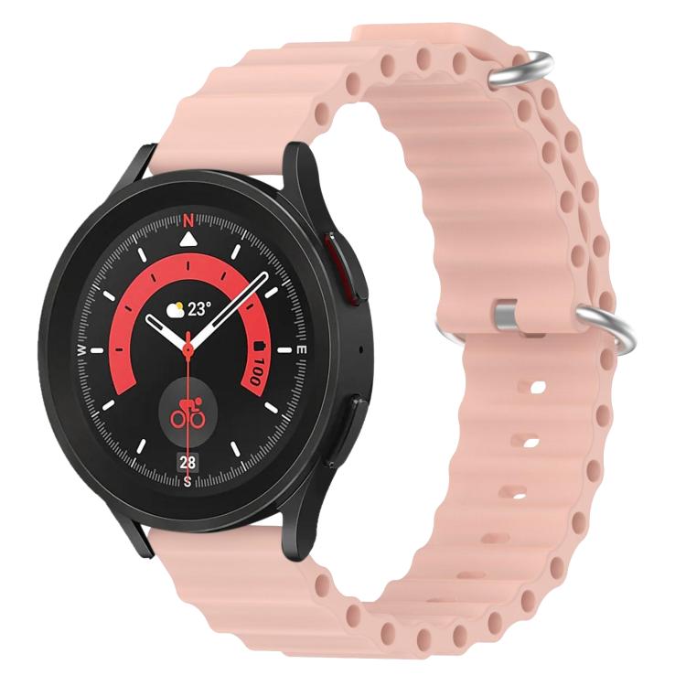 xDfind Ocean Style Silicone Solid Color Watch Band, 22mm