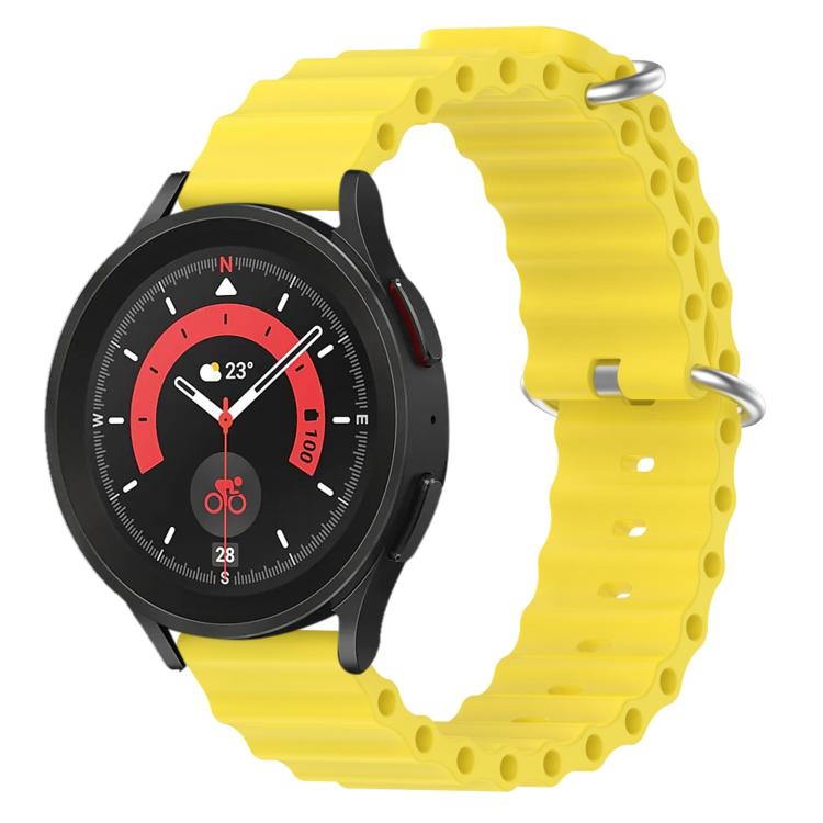 xDfind Ocean Style Silicone Solid Color Watch Band, 22mm