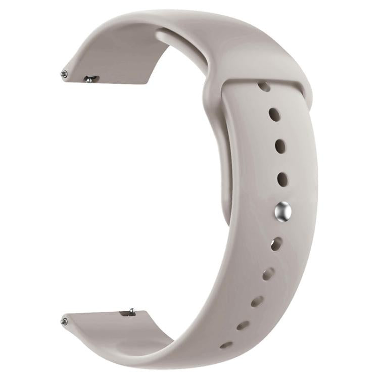 xDfind Pure Color Silicone Watch Band, 20mm