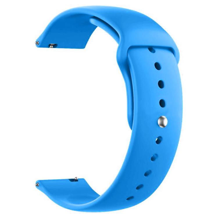 xDfind Pure Color Silicone Watch Band, 22mm
