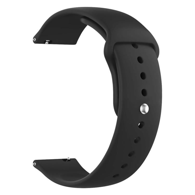 xDfind Pure Color Silicone Watch Band, 22mm