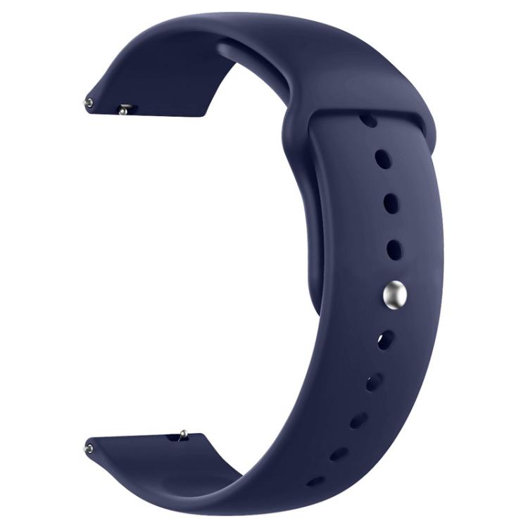 xDfind Pure Color Silicone Watch Band, 22mm