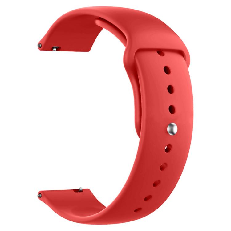 xDfind Pure Color Silicone Watch Band, 22mm