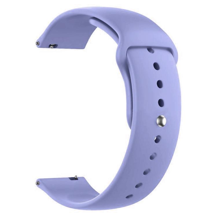 xDfind Pure Color Silicone Watch Band, 22mm