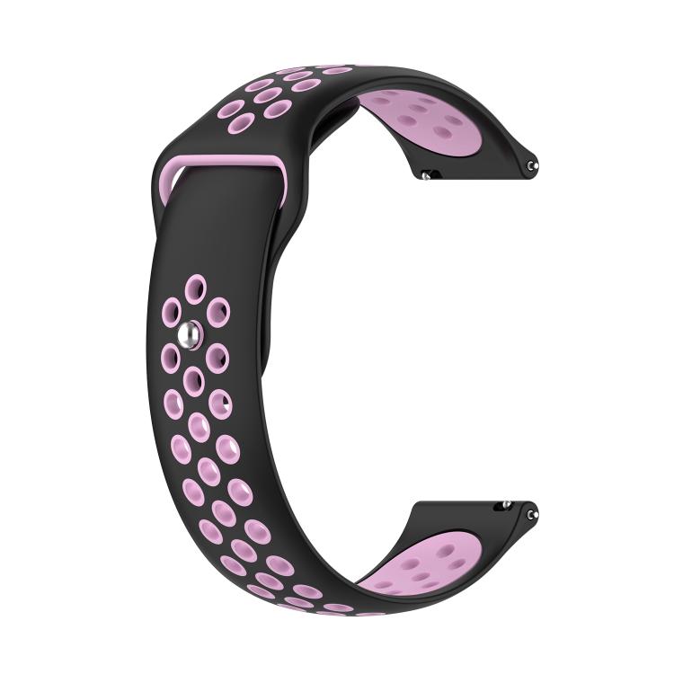 xDfind Two-color Silicone Watch Band, 20mm