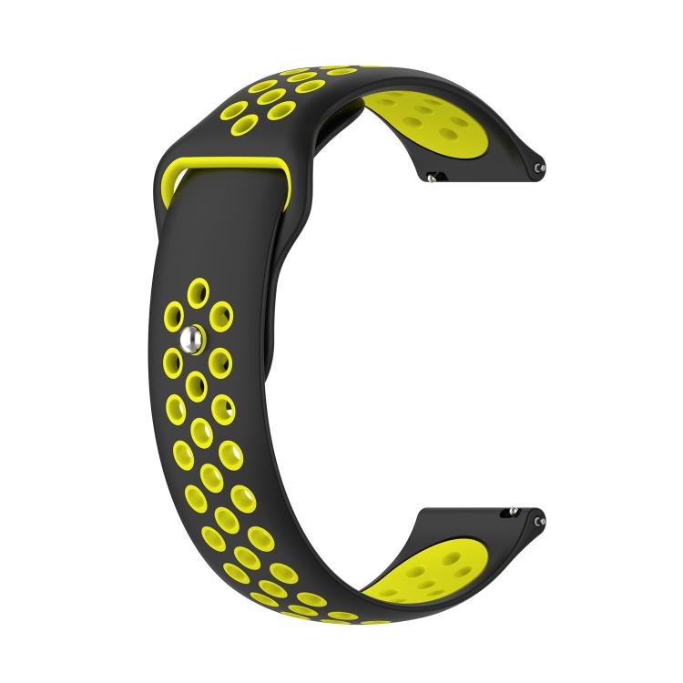 xDfind Two-color Silicone Watch Band, 20mm