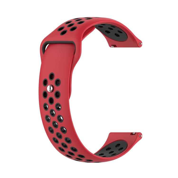 xDfind Two-color Silicone Watch Band, 20mm