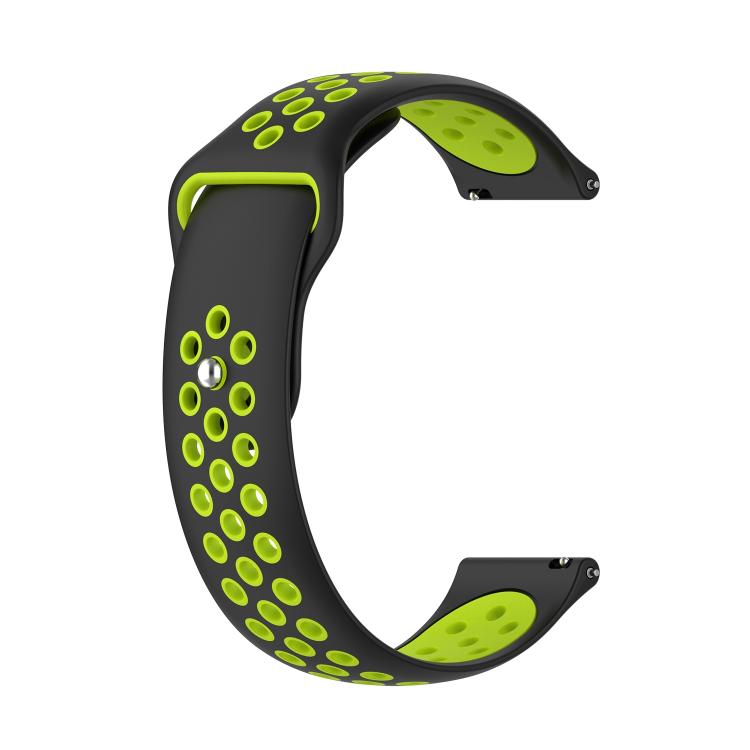 xDfind Two-color Silicone Watch Band, 20mm