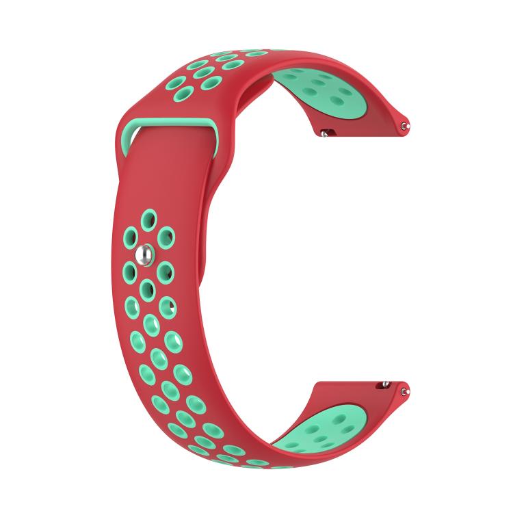 xDfind Two-color Silicone Watch Band, 20mm