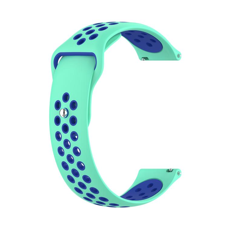 xDfind Two-color Silicone Watch Band, 20mm