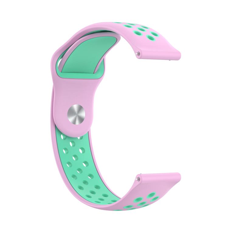 xDfind Two-color Silicone Watch Band, 22mm