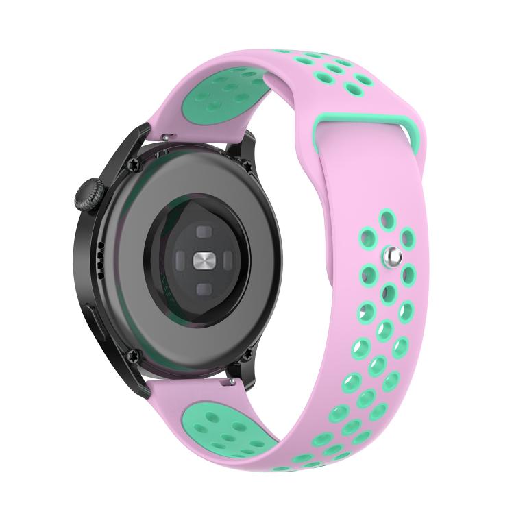 xDfind Two-color Silicone Watch Band, 22mm