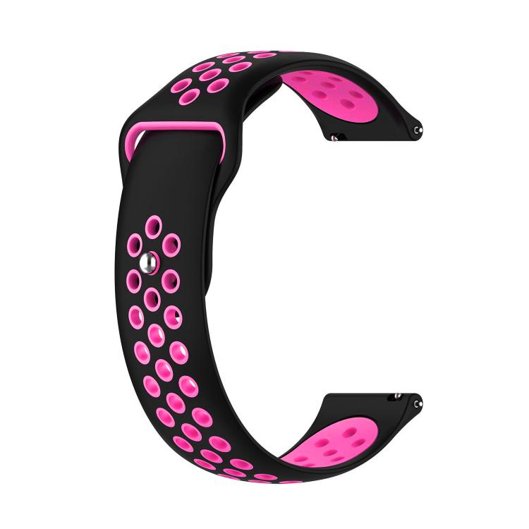 xDfind Two-color Silicone Watch Band, 22mm