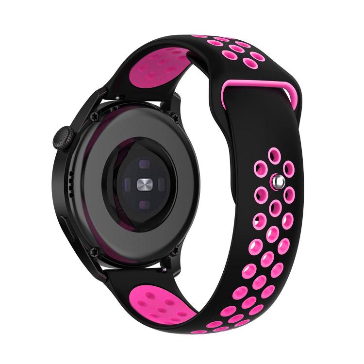 xDfind Two-color Silicone Watch Band, 22mm