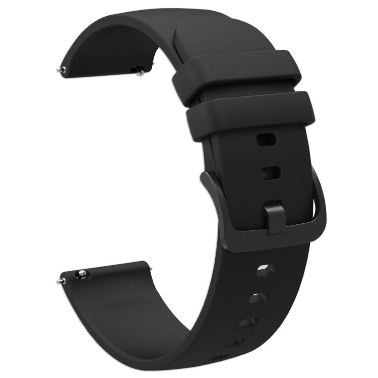 xDfind Flat Pure Color Silicone Watch Band, 20mm
