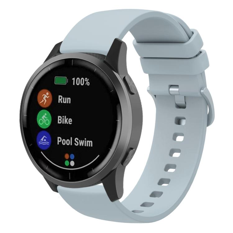 xDfind Flat Pure Color Silicone Watch Band