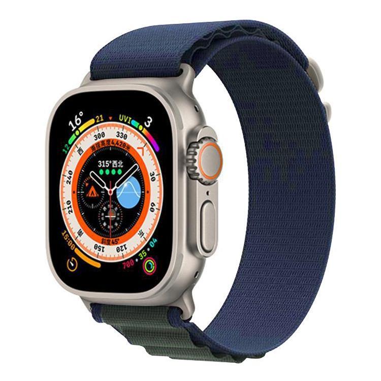 xDfind Aline Nylon Loop Watch Band, For Apple Watch 46mm / 49mm / 45mm / 44mm