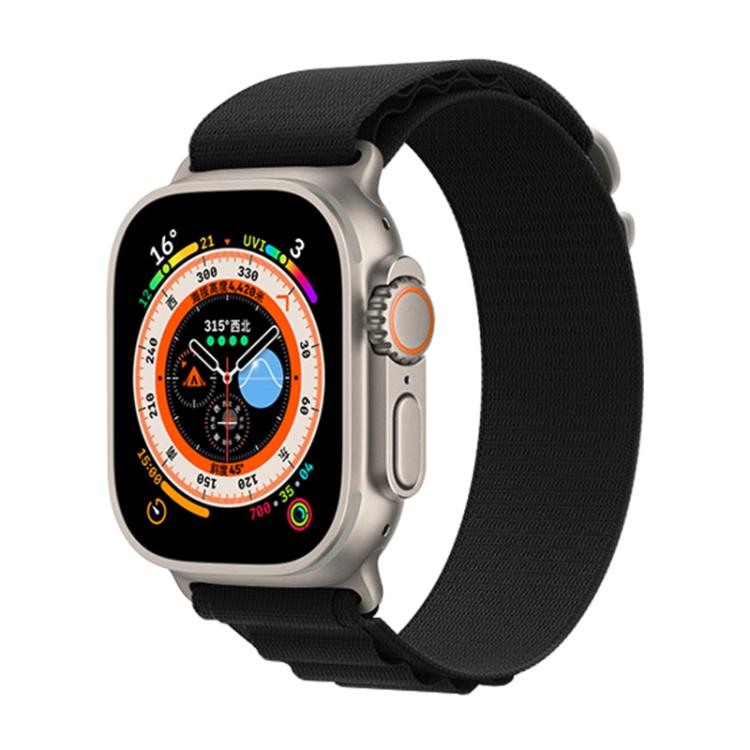 xDfind Aline Nylon Loop Watch Band, For Apple Watch 46mm / 49mm / 45mm / 44mm