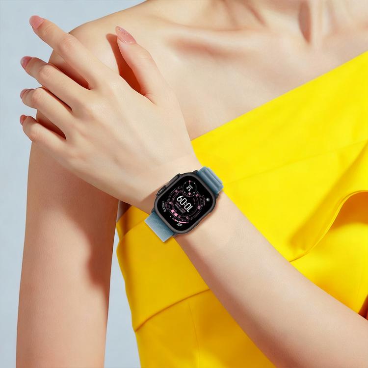 xDfind Aline Nylon Loop Watch Band, For Apple Watch 46mm / 49mm / 45mm / 44mm