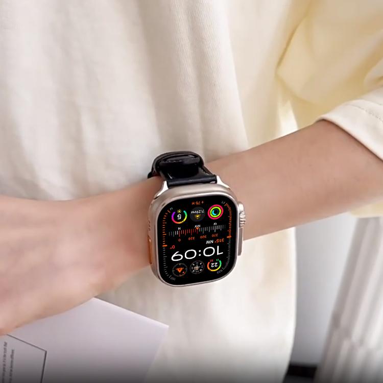 xDfind Crazy Horse Texture Leather Watch Band