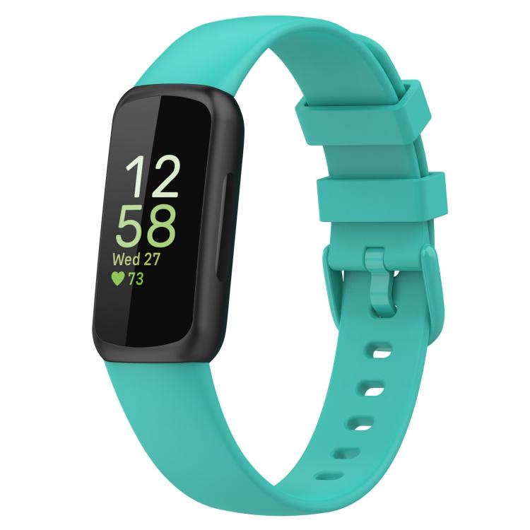 For Fitbit Inspire 3 xDfind Solid Color Silicone Watch Band, S