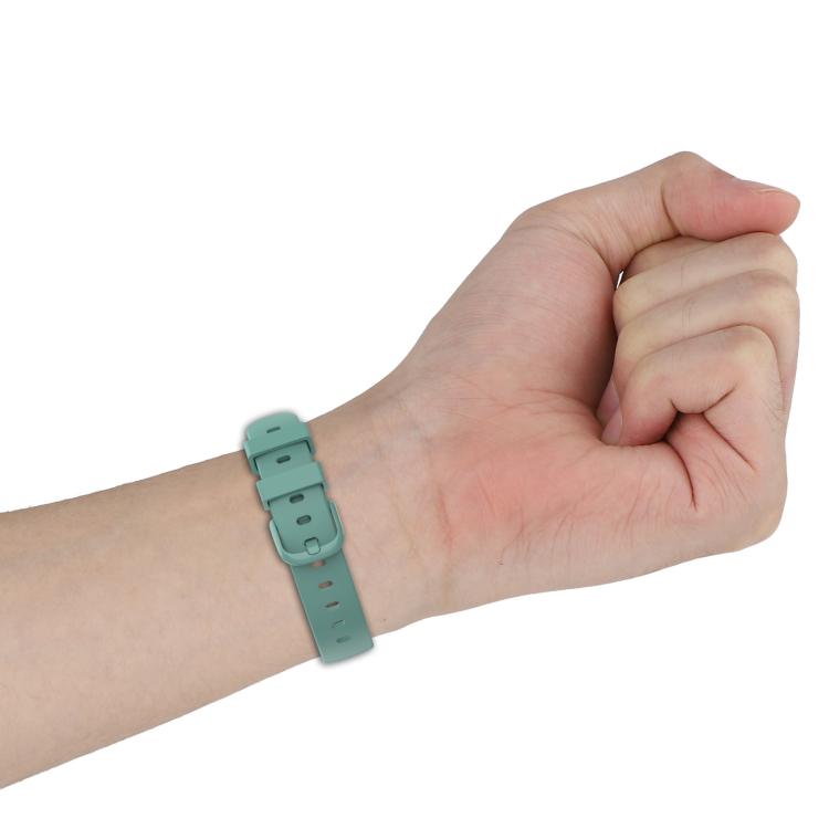 For Fitbit Inspire 3 xDfind Solid Color Silicone Watch Band, S