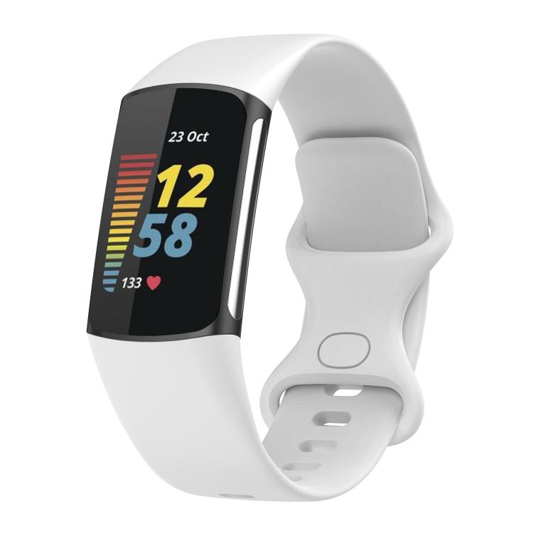 For Fitbit Charge 6 / 5 xDfind Silicone Watch Band, S