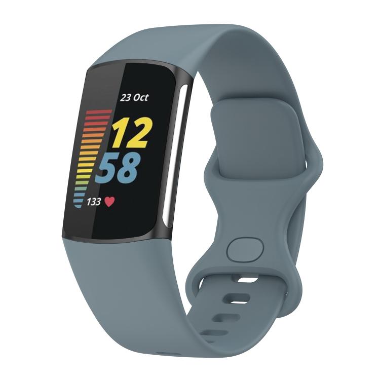 For Fitbit Charge 6 / 5 xDfind Silicone Watch Band, S