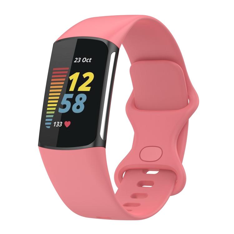 For Fitbit Charge 6 / 5 xDfind Silicone Watch Band, S
