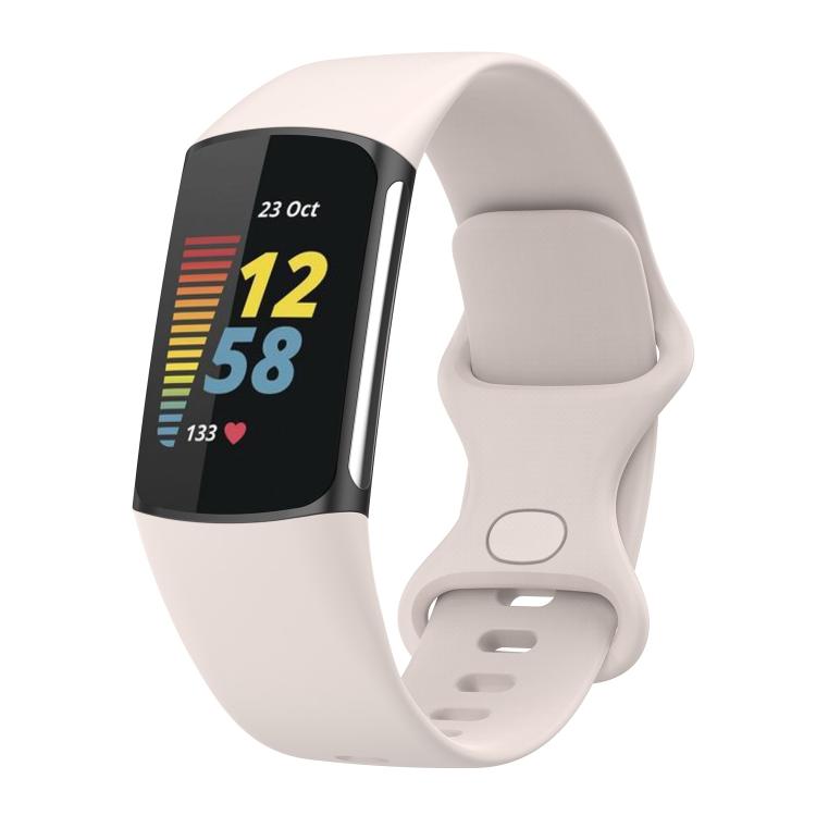 For Fitbit Charge 6 / 5 xDfind Silicone Watch Band, S