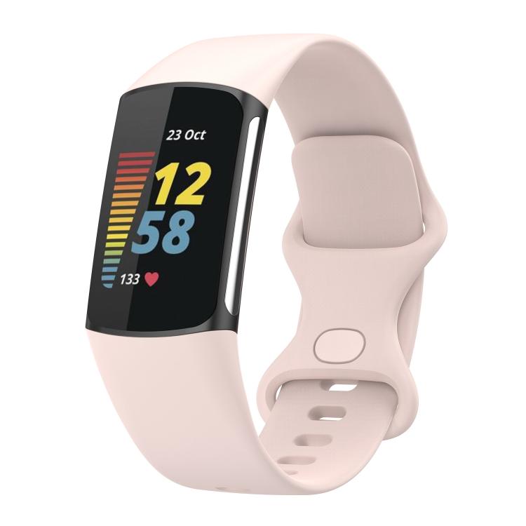 For Fitbit Charge 6 / 5 xDfind Silicone Watch Band, S
