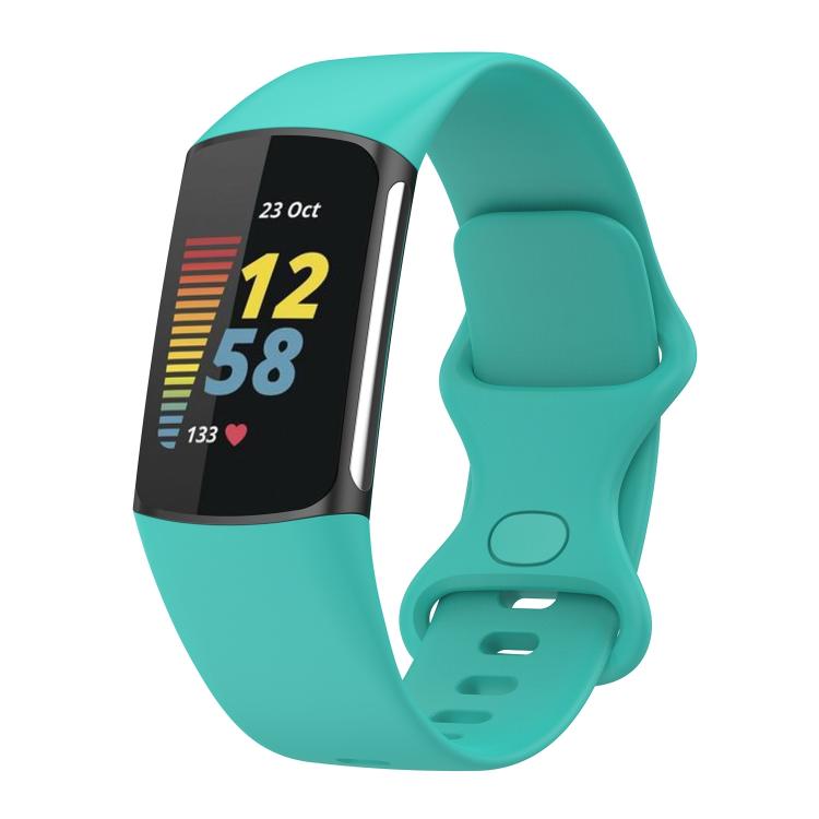 For Fitbit Charge 6 / 5 xDfind Silicone Watch Band, S