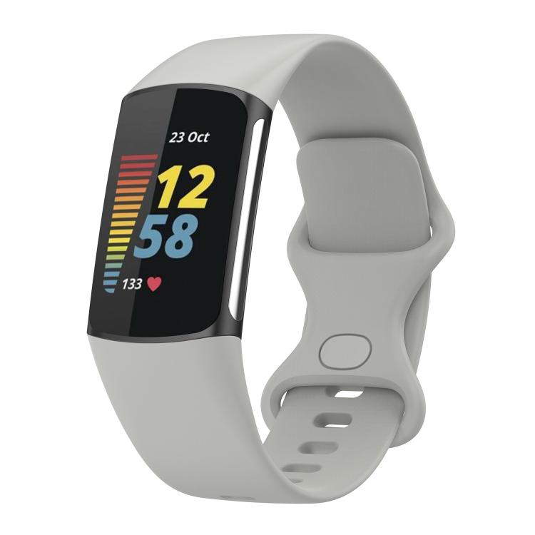 For Fitbit Charge 6 / 5 xDfind Silicone Watch Band, S