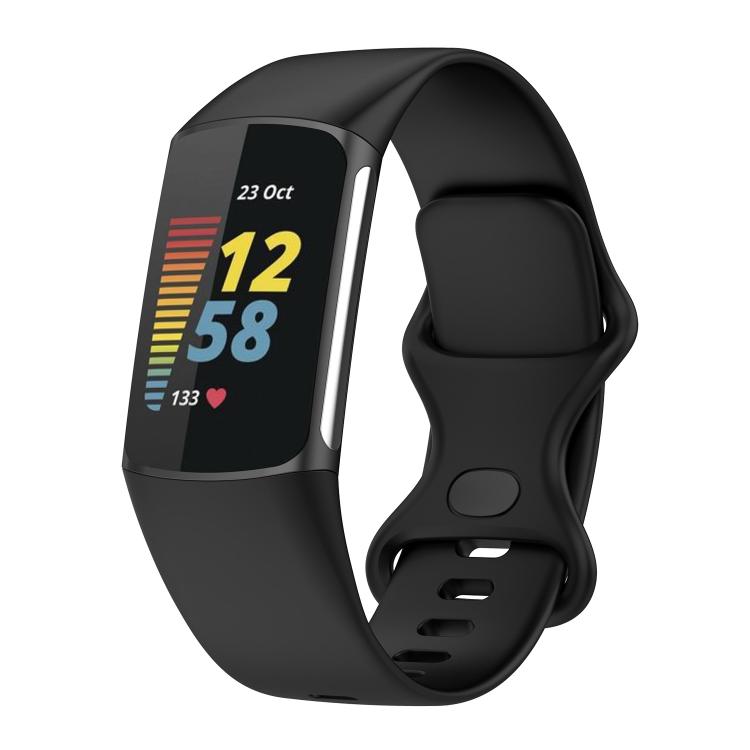 For Fitbit Charge 6 / 5 xDfind Silicone Watch Band, S