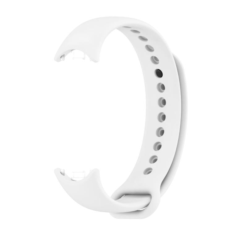 xDfind Metal Buckle Solid Color Silicone Watch Band, For Xiaomi Smart Band 11 / 10 / 9 / 8