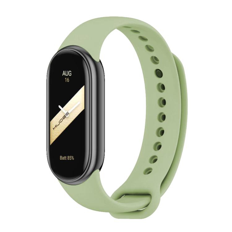 xDfind Metal Buckle Solid Color Silicone Watch Band