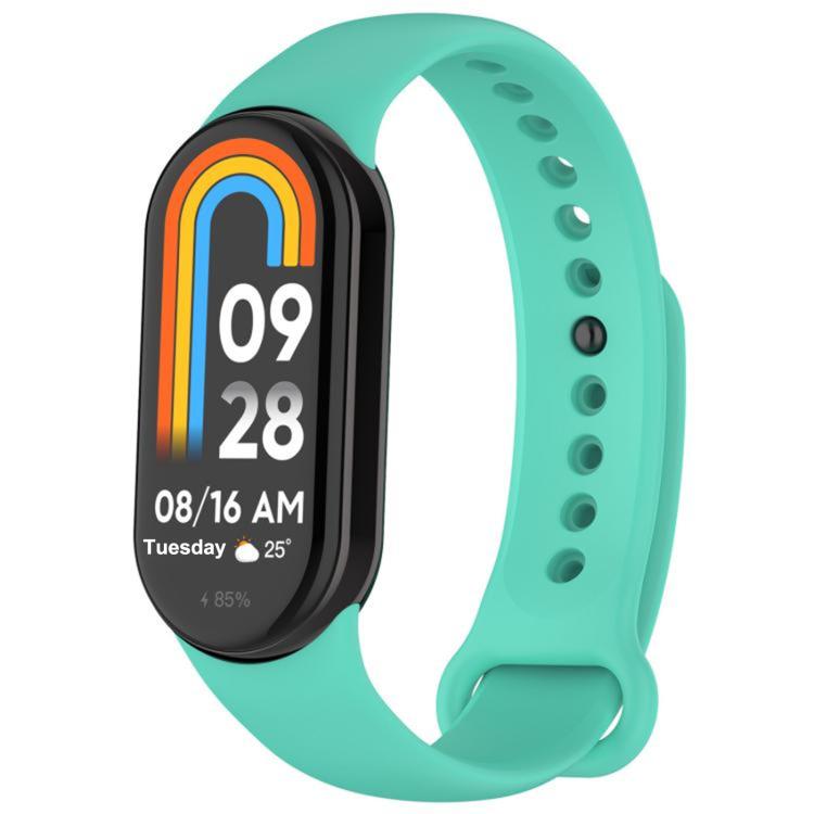 xDfind Metal Buckle Solid Color Silicone Watch Band