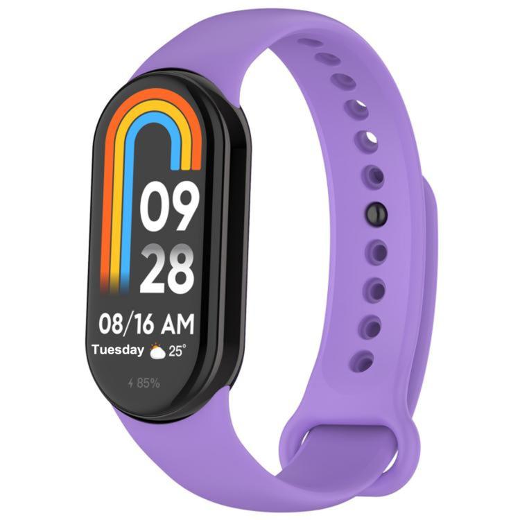 xDfind Metal Buckle Solid Color Silicone Watch Band