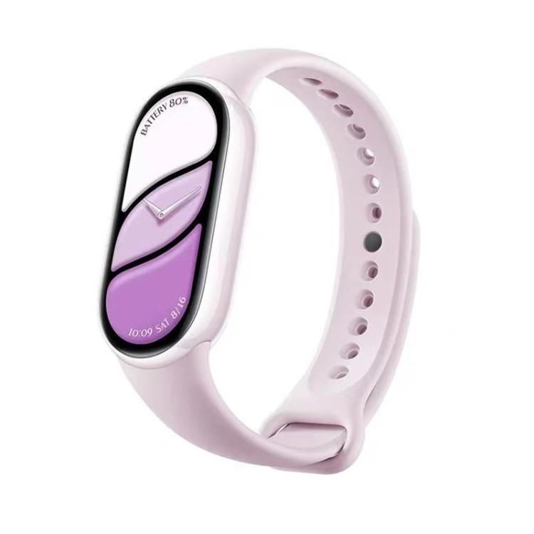 xDfind Metal Buckle Solid Color Silicone Watch Band, For Xiaomi Smart Band 11 / 10 / 9 / 8
