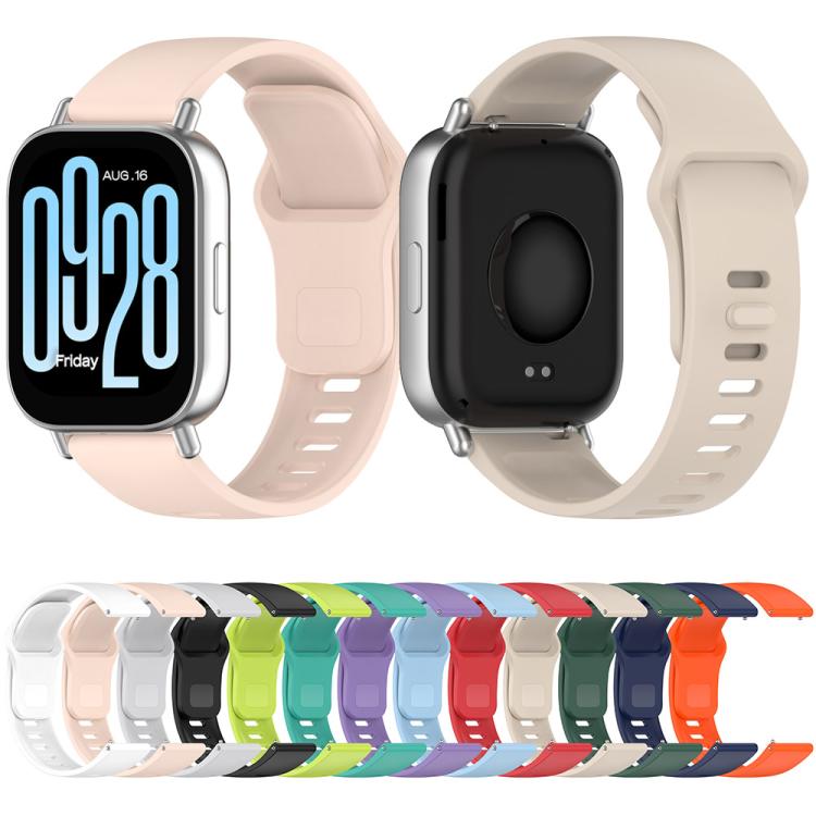 xDfind Solid Color Reverse Buckle Silicone Watch Band