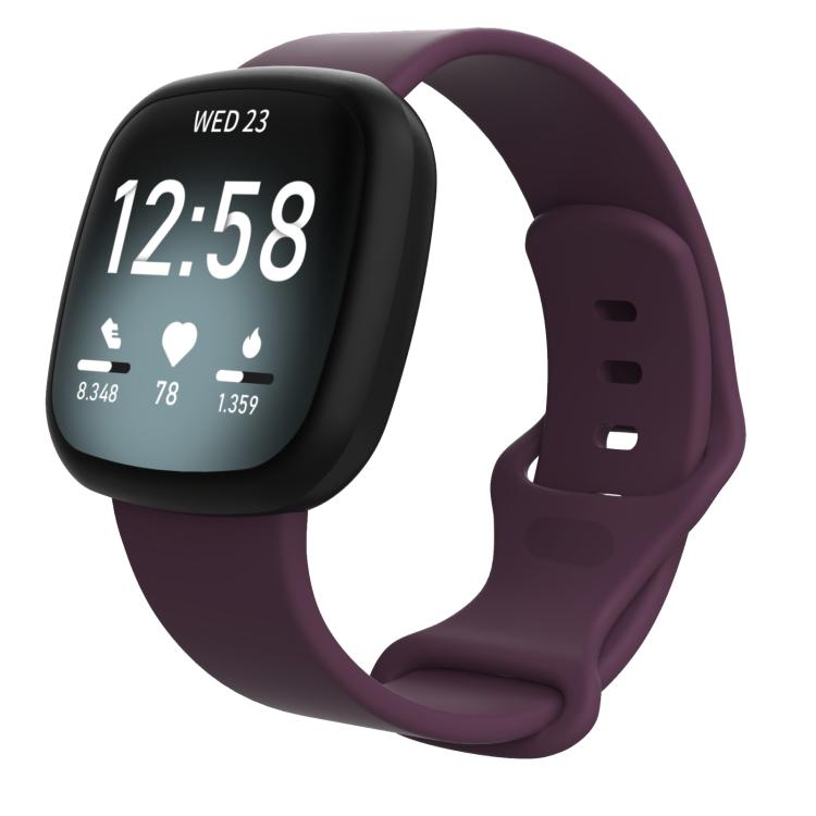 For Fitbit Versa 4 / Versa 3 / Sense2 / Sense xDfind Silicone Watch Band