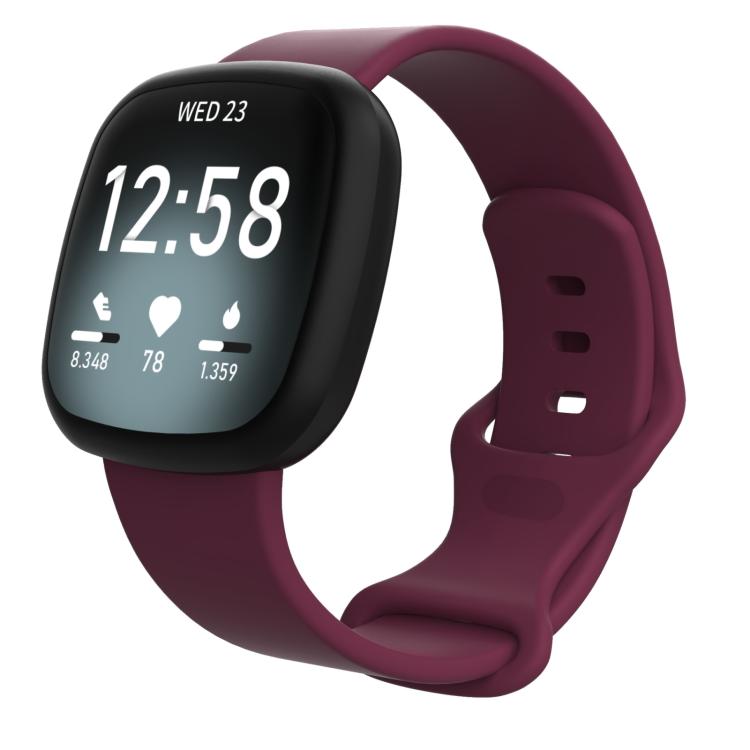For Fitbit Versa 4 / Versa 3 / Sense2 / Sense xDfind Silicone Watch Band
